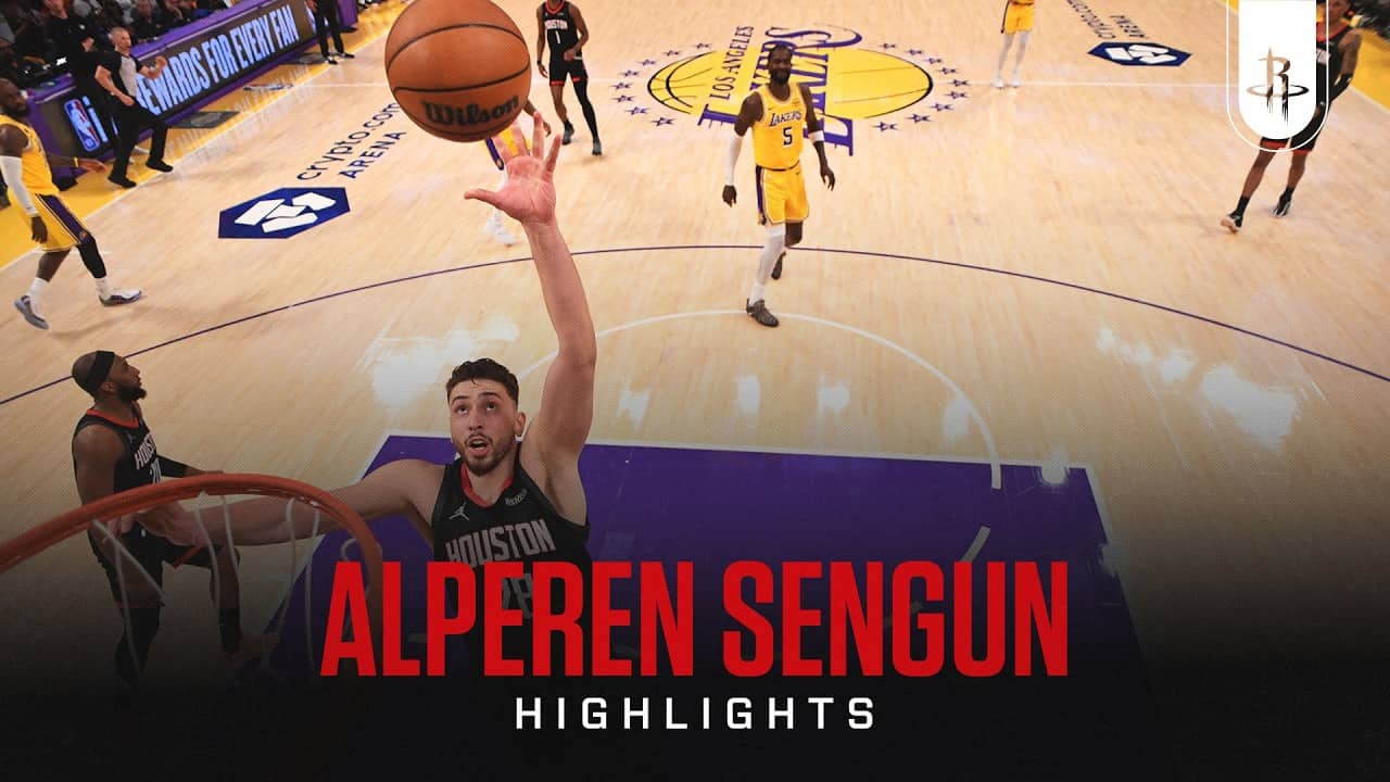 Alperen Sengun (19 points) Highlights vs. Los Angeles Lakers