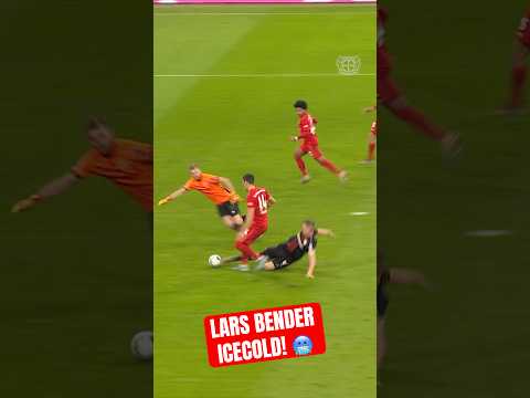 Lars Bender, the tackle machine! 🥶🤯