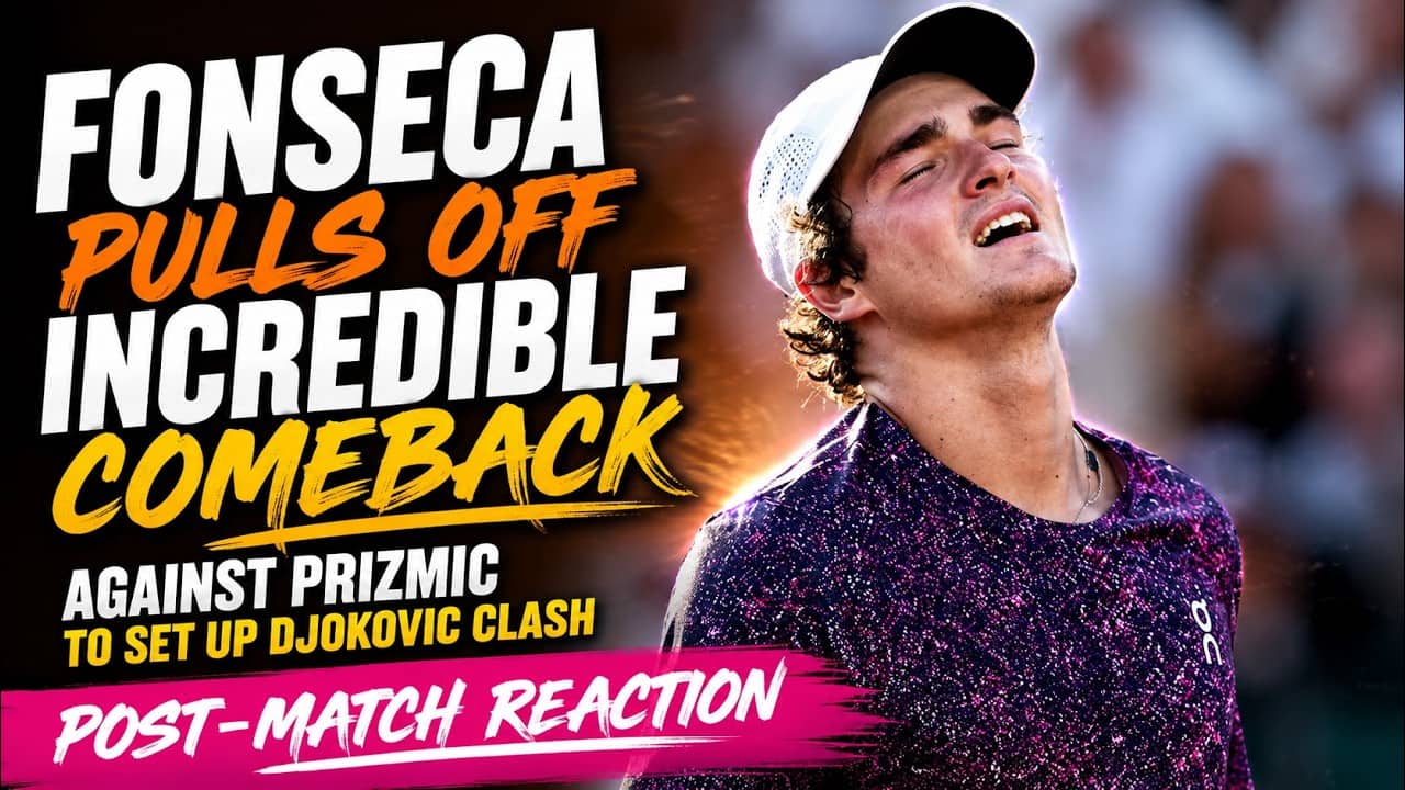 Fonseca pulls off incredible comeback against Prizmic to set up Djokovic clash: Post-Match Reaction