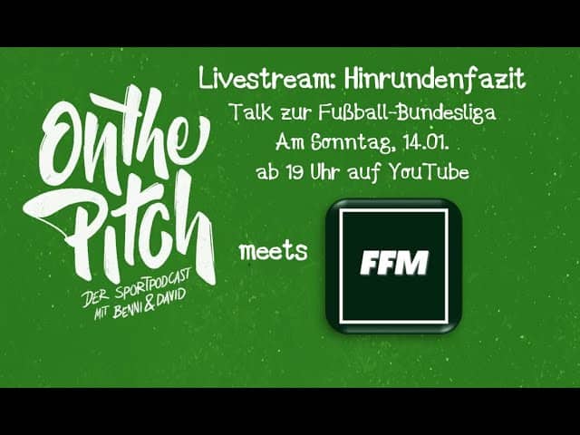 LIVE TALK: Hinrundenfazit der Herren-#Fussball-#Bundesliga-Saison 2023/24 mit #footballscominghome!