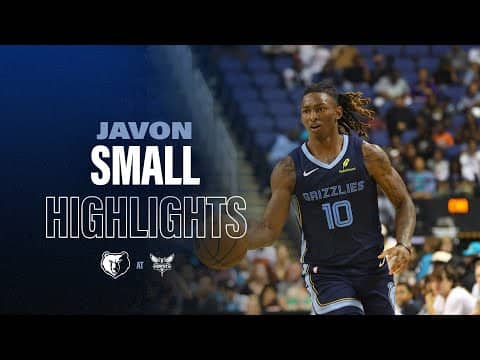 Javon Small Highlights vs  Charlotte Hornets