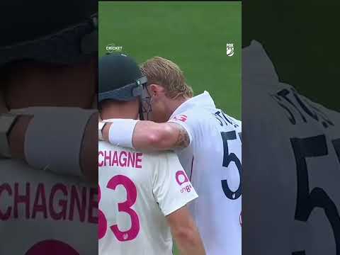 Labuschange v Stokes gets HEATED 🌶️ #Ashes