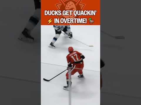 Ducks finish ELECTRIC comeback in OT! 🫨