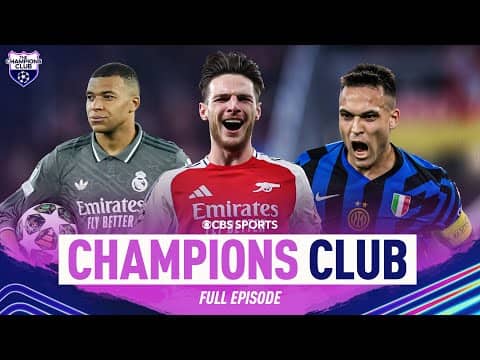 LIVE REACTION: Arsenal v Real Madrid | Bayern Munich v Inter & More | Champions Club