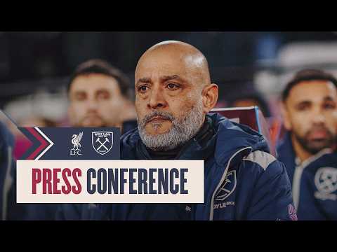 LIVE: Nuno Espírito Santo's Press Conference | Liverpool v West Ham