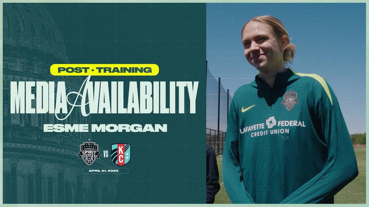 Esme Morgan | Post Training Mixed Media Availability | 04.21.26