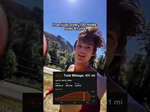 I Ran Over 100 Miles a Week for 5 Weeks!