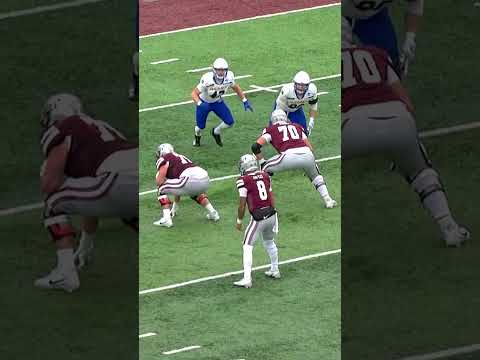 College football trick plays from the 2025 FCS playoffs 🎩🏈 #shorts