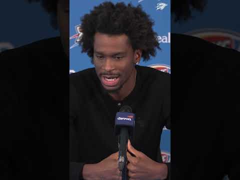 SGA on the group’s commitment to competing every night  #okcthunder #nba