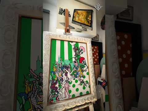 Agustín Israel nos explica su ilustración para la CAMISETA de las FIESTAS de PRIMAVERA 👕🎨 #realbetis