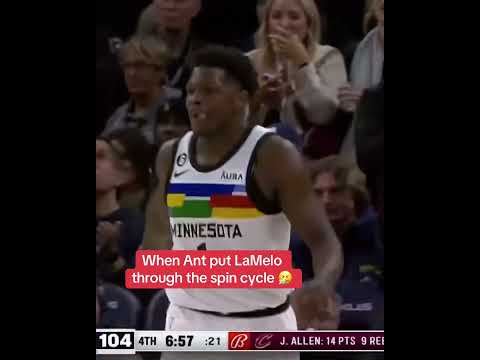 Ant’s move on LaMelo 👀