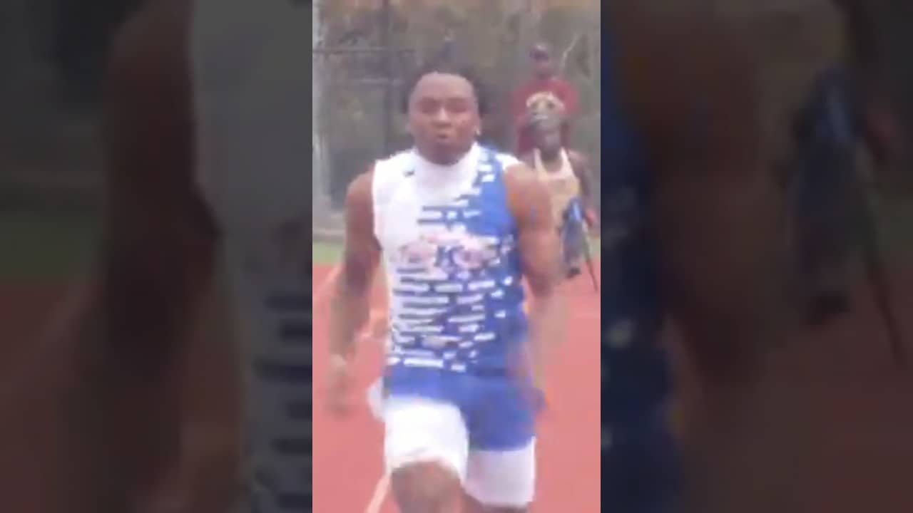 16-year-old Dillon Mitchell runs better than most pros