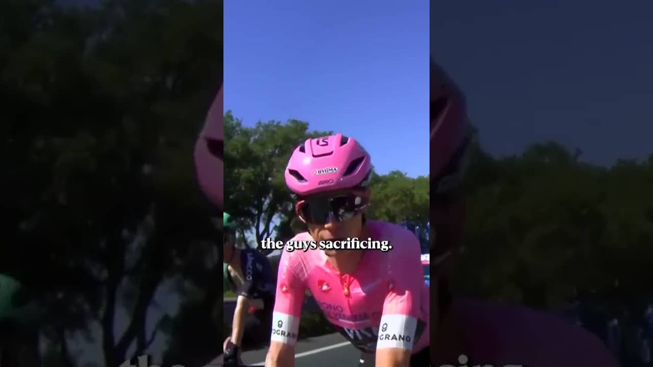 Jonas Vingegaard’s highlight of the Giro? 🤔 The vibe him and his Visma team-mates have created! 🙌