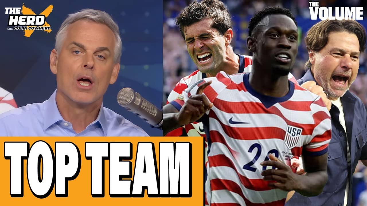 How USA PROVED themselves as TOP TEAM in World Cup | Colin Cowherd: THE HERD