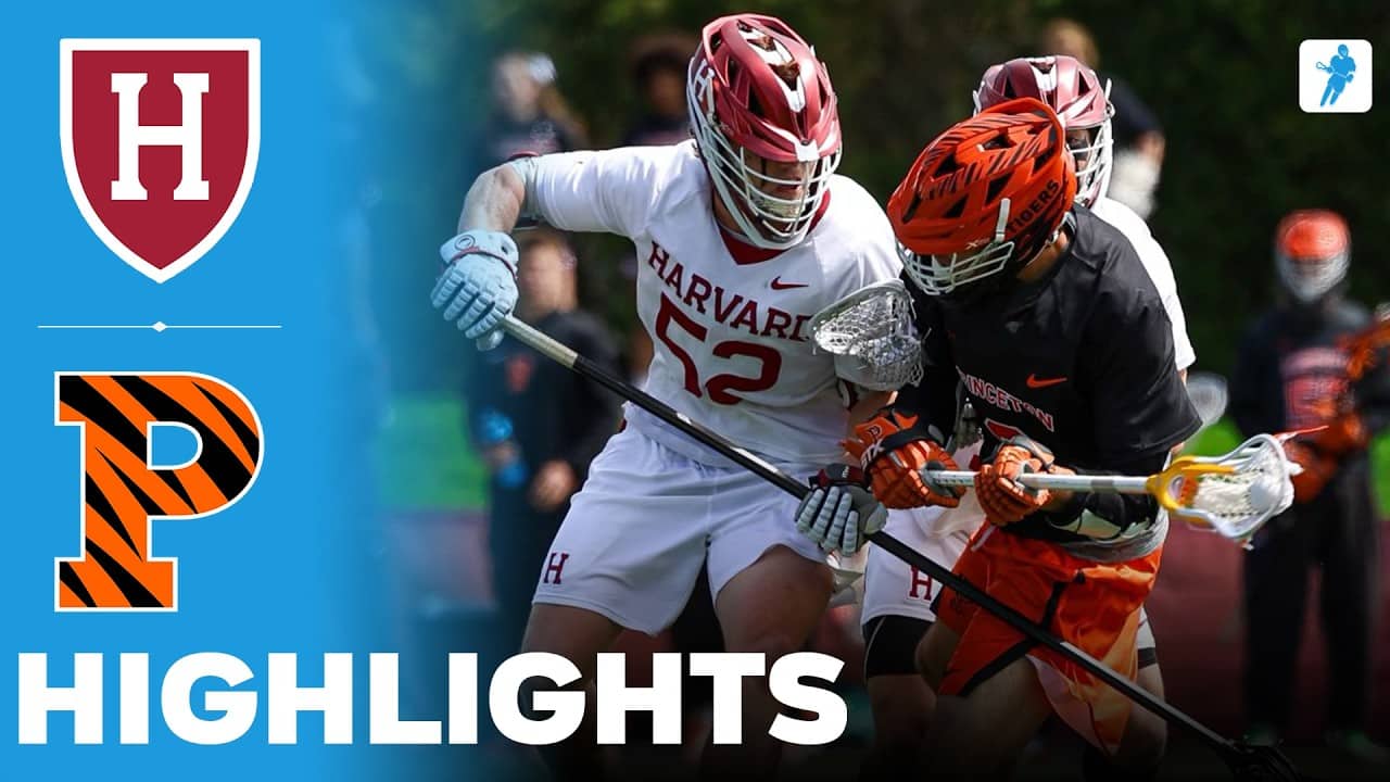 Harvard vs Princeton | What a Game | NCAA College Lacrosse | Highlights - April 18, 2026