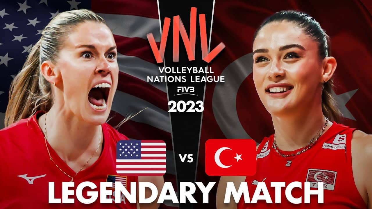 Turkiye 🇹🇷 vs USA 🇺🇸 | Legendary Volleyball Match !!!