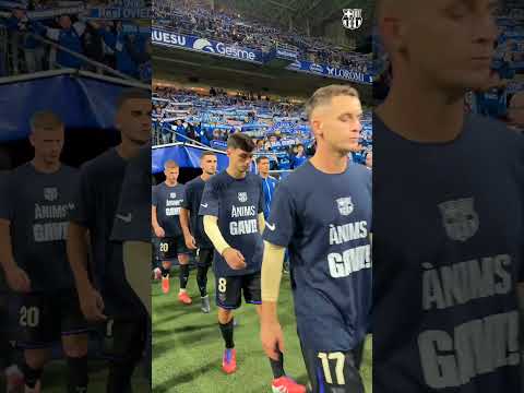 We are all with you, Gavi ❤️‍🩹 #fcbarcelona #fcb #shorts