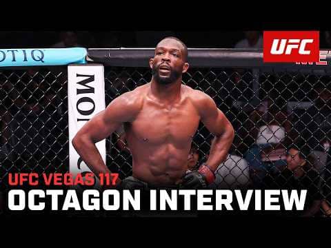 Tommy Gantt Octagon Interview | UFC Vegas 117