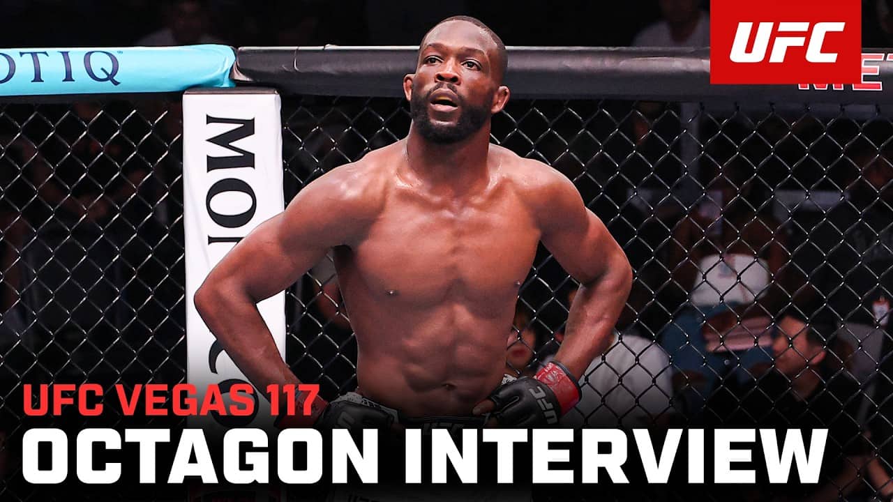 Tommy Gantt Octagon Interview | UFC Vegas 117