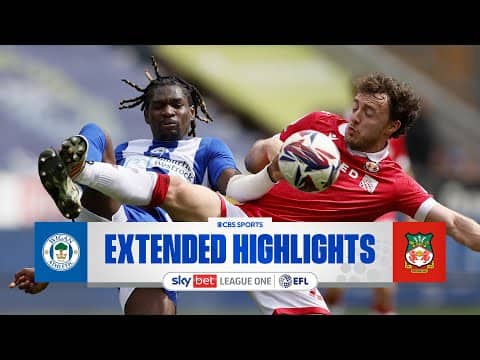 Wigan Athletic vs. Wrexham: Extended Highlights | EFL League One | CBS Sports Golazo