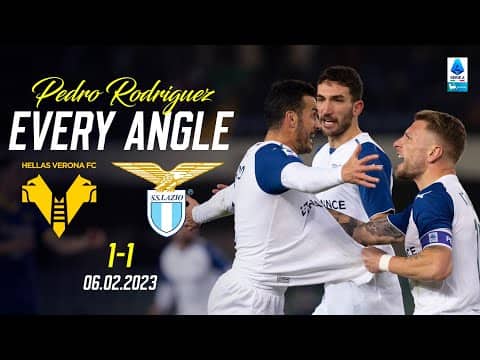 🔃 EVERY ANGLE - IL GOL DI PEDRO CONTRO L'HELLAS