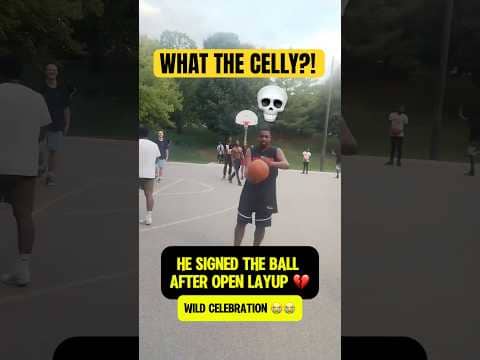 This celebration after a layup is wild 😅😭