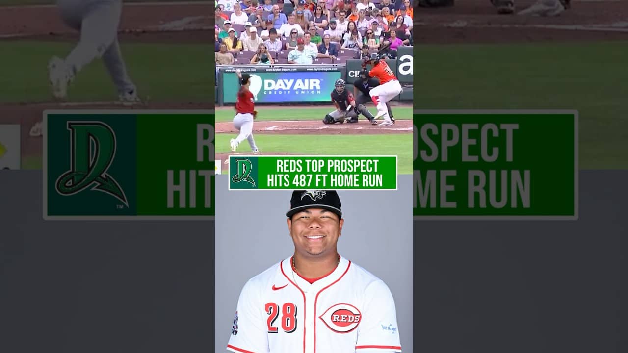 487-Foot NUKE by Reds Top Prospect Alfredo Duno! 🚀