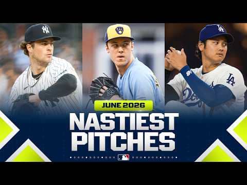 NASTIEST pitches of June 2026! 😳 (Misiorowski, Schlittler, Shohei and MORE) | MLB Highlights