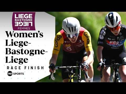 IN A LEAGUE OF HER OWN! 🔥 | Women's 2026 Liege-Bastogne-Liege Final KM's | TNT Sports Cycling