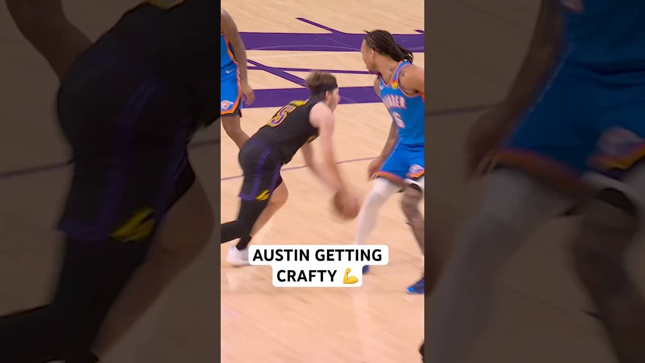 Austin Reaves getting shifty 😮‍💨