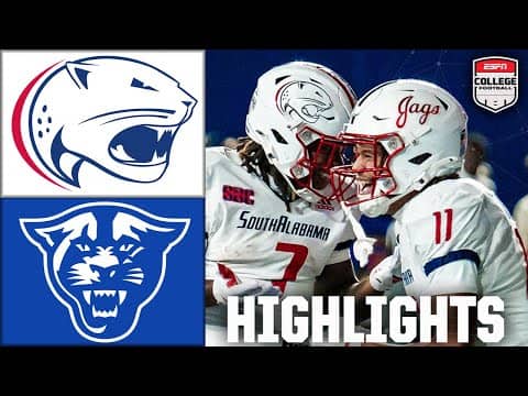 South Alabama Jaguars vs. Georgia State Panthers | Full Game Highlights | ESPN CFB