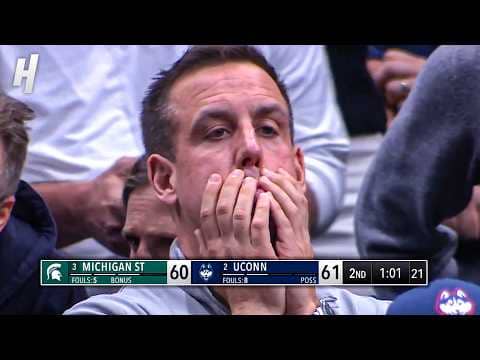 UConn vs Michigan State - FINAL 2 MINUTES 😱 March Madness 2026