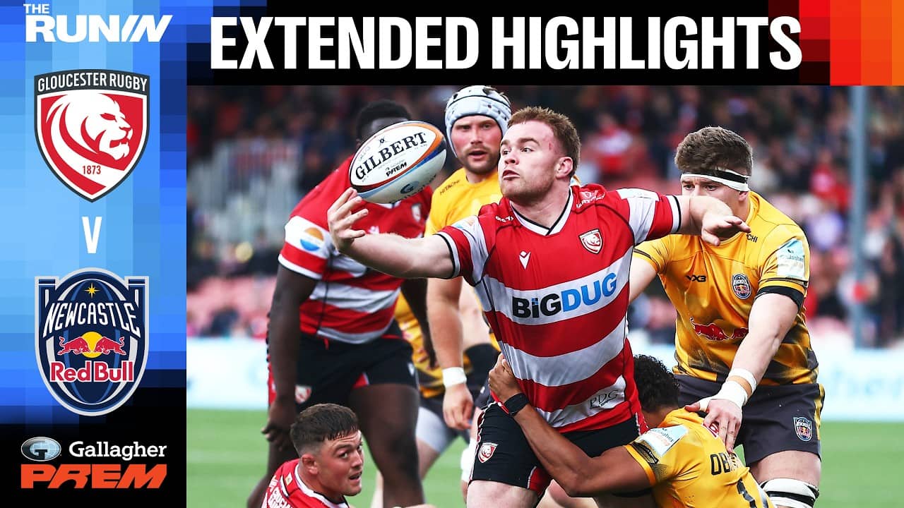 Gloucester v Newcastle Red Bulls | EXTENDED HIGHLIGHTS | Gallagher PREM Rugby 25/26 | R18