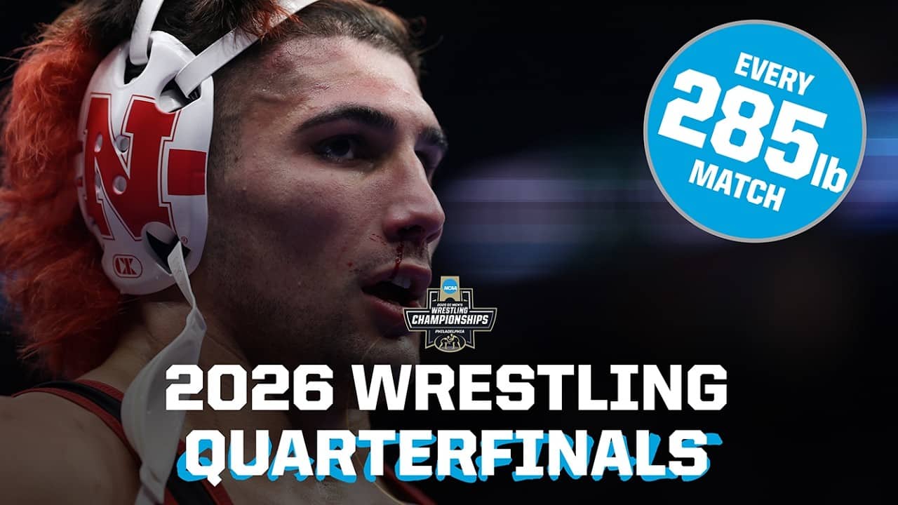 All four 285 lb matches - 2026 NCAA wrestling quarterfinals