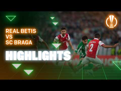Resumen del partido Real Betis - SC Braga | HIGHLIGHTS | Real BETIS Balompié
