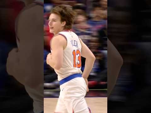 Beautiful ball movement ends with a Tyler Kolek 3️⃣ #knicks #nba #roadtrip #three