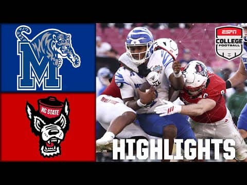Gasparilla Bowl: Memphis Tigers vs. NC State Wolfpack | Full Game Highlights | ESPN College Football