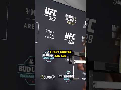 Tracy Cortez WEIGHS IN for UFC 329 matchup | MMA Fighting
