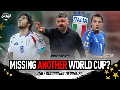 Can Italy turn things AROUND? | Italy fighting for automatic World Cup qualification | Matchday