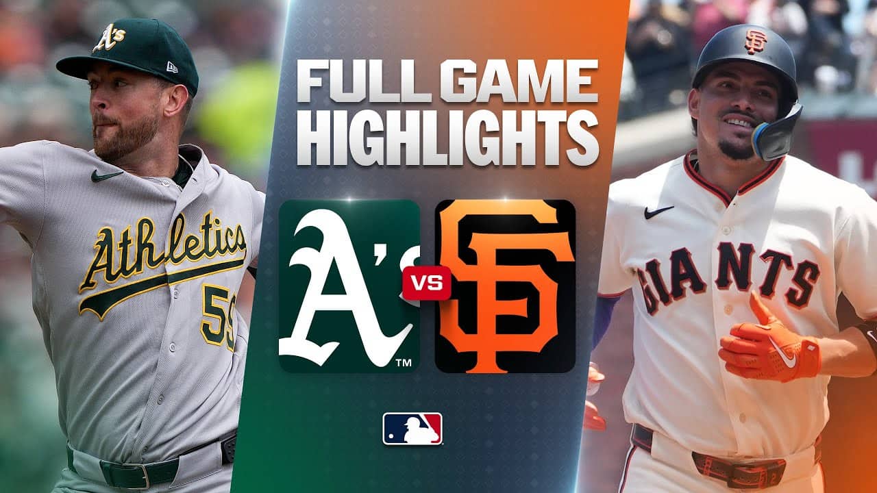 ATHLETICS vs. GIANTS: Official Full Game Highlights (June 25) | 2026 MLB Season (Jung Hoo Lee)
