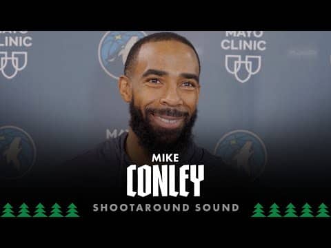 “We Have To Be More Serious Collectively.” | Mike Conley Shootaround Sound | 01.08.26