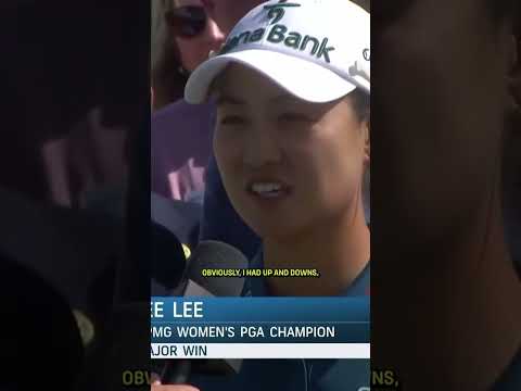 Patience was key for Minjee Lee 🏆