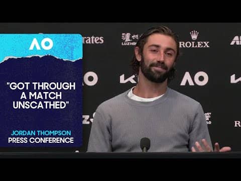 Jordan Thompson Press Conference | Australian Open 2026