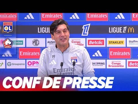 L1 J20 | CONFÉRENCE DE PRESSE : Paulo FONSECA