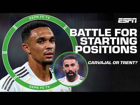 Competition at Real Madrid 👀 Rodrygo-Vini Jr. & Carvajal-Trent battle for starting spot | ESPN FC