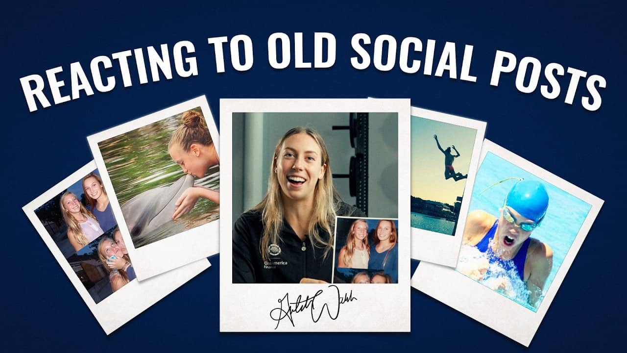 Gretchen Walsh Reacts to Her Old Social Media Posts