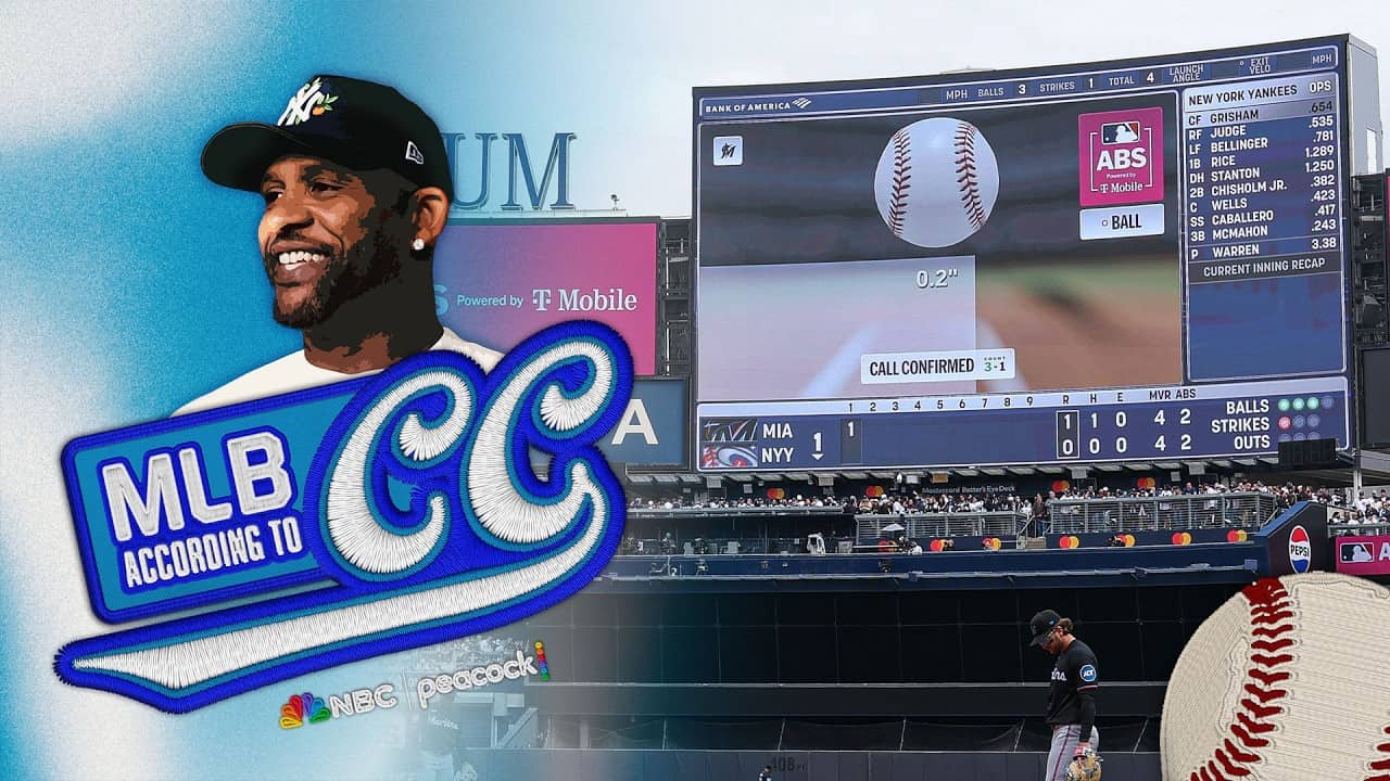 Analyzing how ABS has impacted offense at season's quarter mark | MLB According to CC | MLB on NBC