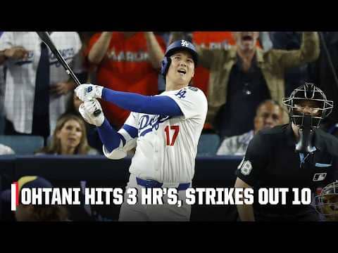Shohei Ohtani’s HISTORIC PERFORMANCE sends Dodgers back to World Series | ESPN MLB