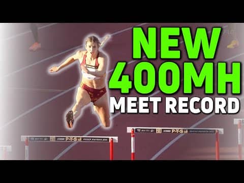 NEW 400mH Meet Record At 2025 World Athletics Continental Tour: PTS Meeting