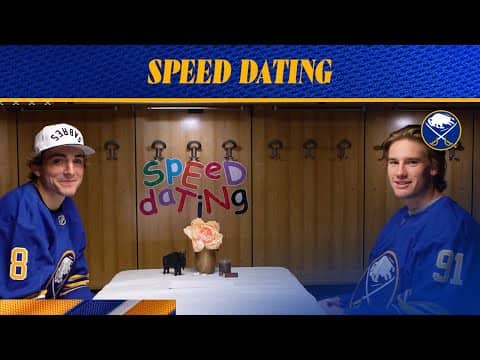 "If You're A Cat, I'm A Cat" | Josh Doan And Michael Kesselring Tackle Speed Dating | Buffalo Sabres